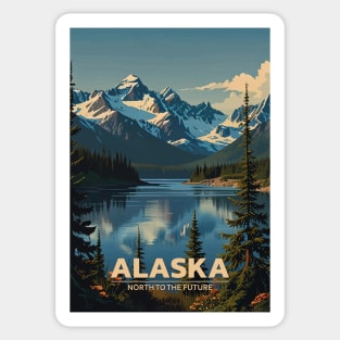 Alaska State Travel Sticker